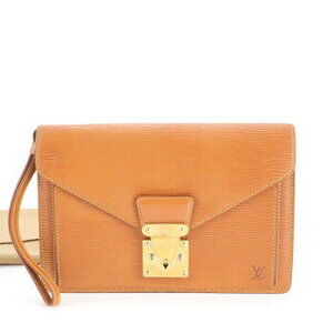 Louis Vuitton Epi Dragonne leather clutch pouch business